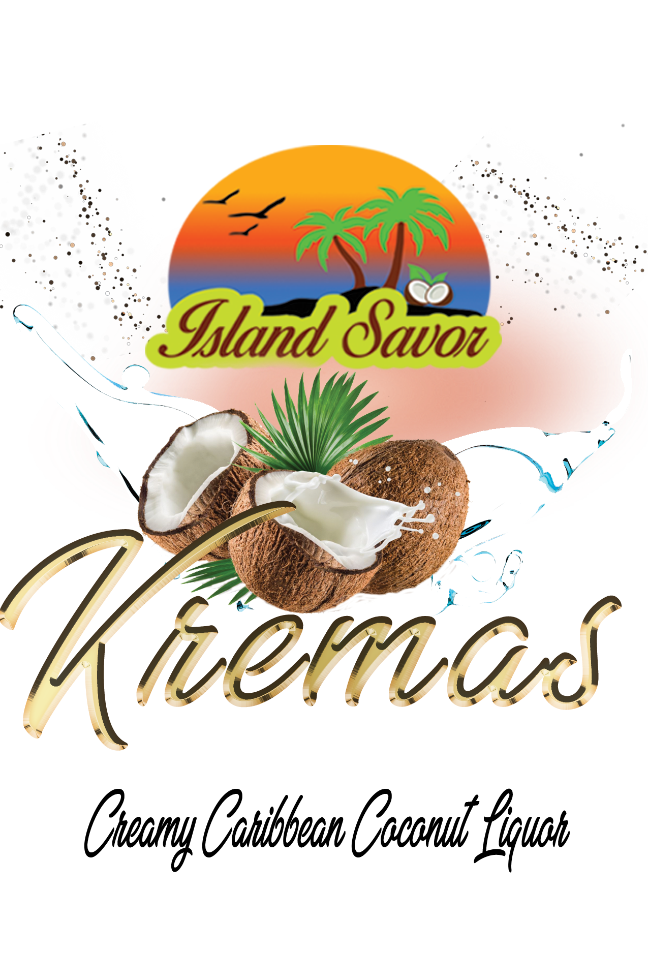 Island Savor Kremas brand artwork