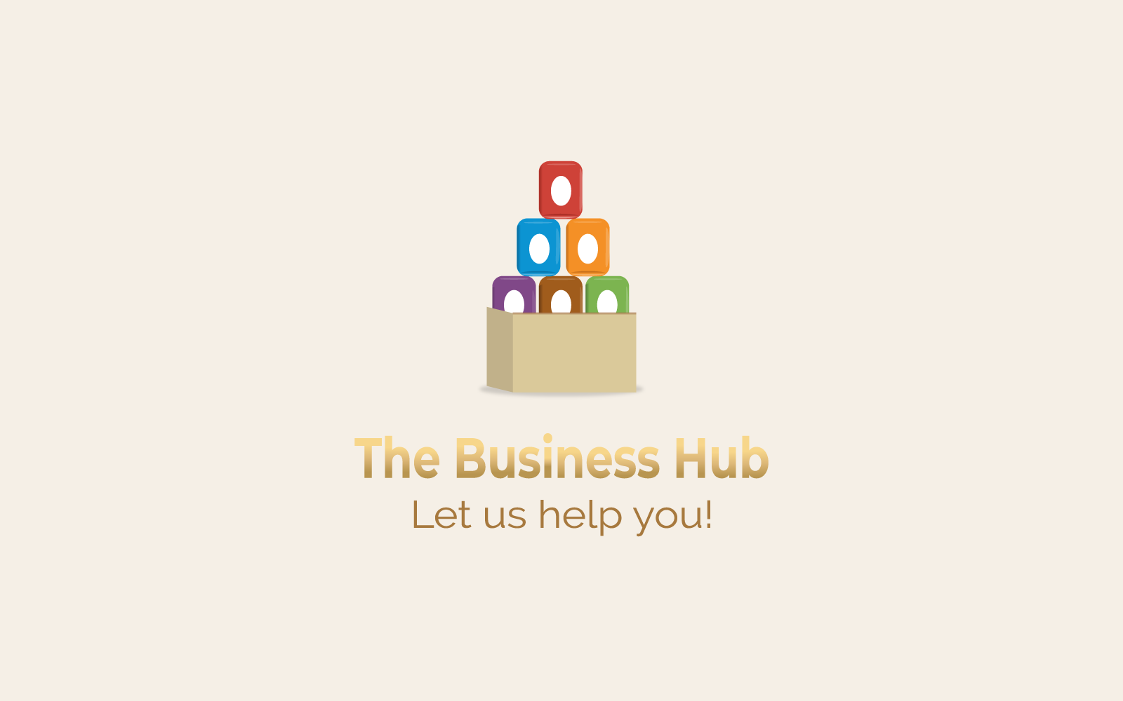 Primary The Business Hub logo on light background